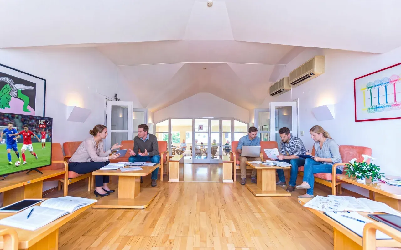 Dormitory common area