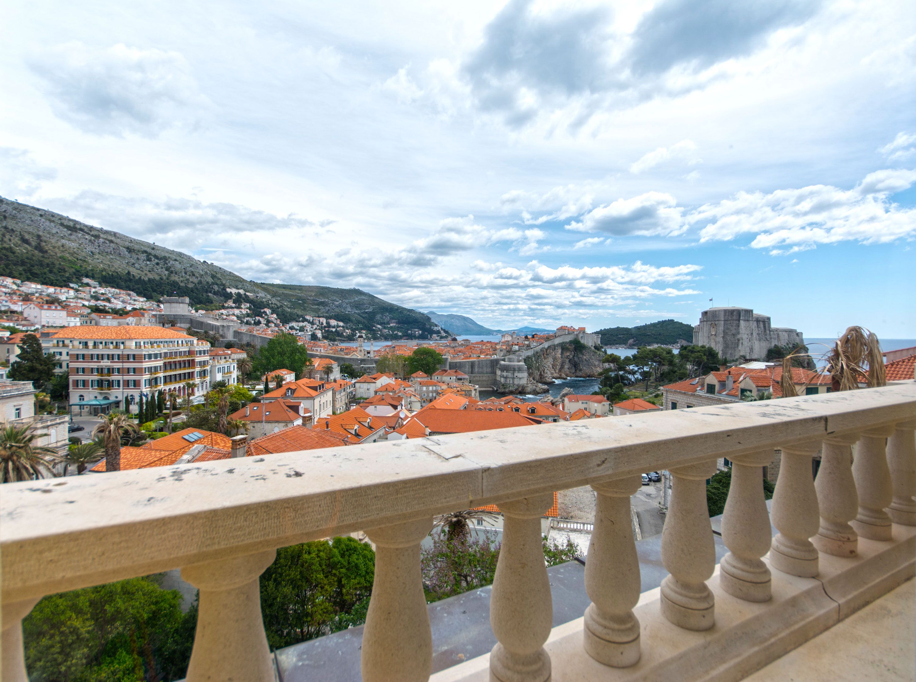 Breathtaking view of Dubrovnik Old Town